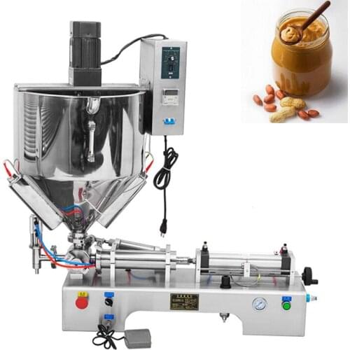 Pneumatic Electric Paste Filling Machine, Heating And Stirring Type Filling Machine