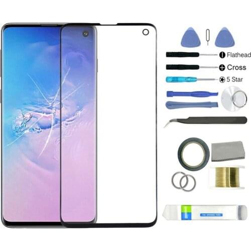Replacement Front Glass Screen Lens Repair Kit for Samsung Galaxy S10e SM-G970F