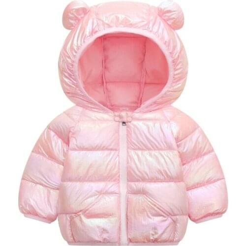 Winter Childrens Casual Cotton Padded Clothes Childrens Cotton clothes Padded Jacket Light Weight