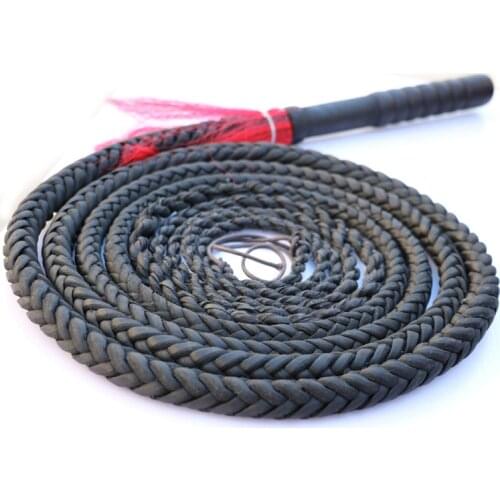 Bullskin whip, Wushu shepherd soft long kungfu martial art whip