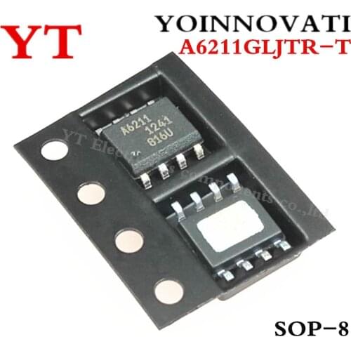 10pcs/lot A6211GLJTR-T A6211G 6211 A6211 8-SOIC Best quality