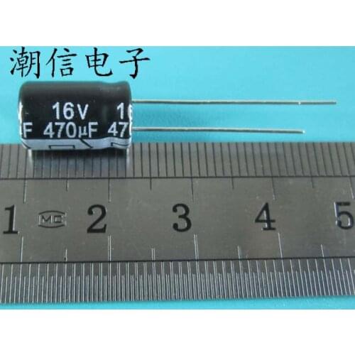 10cps 16v470uf 470uf16v electrolytic capacitor 8X12