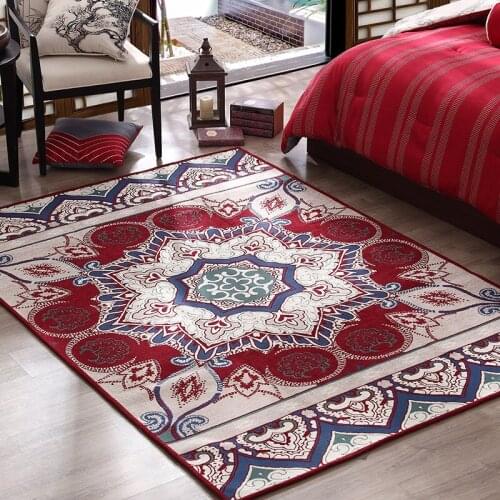 Carpet Living Room American Retro Area Rug For Bedroom Decor Balcony Coffee Table Home Persian Carpet Rugs Europe Mat Floor