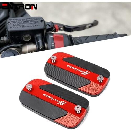 For HONDA CBR1100XX Blackbird 1996-2007 CBR1100 XX Motorcycle CNC Front Brake Fluid Reservoir Cover Cap