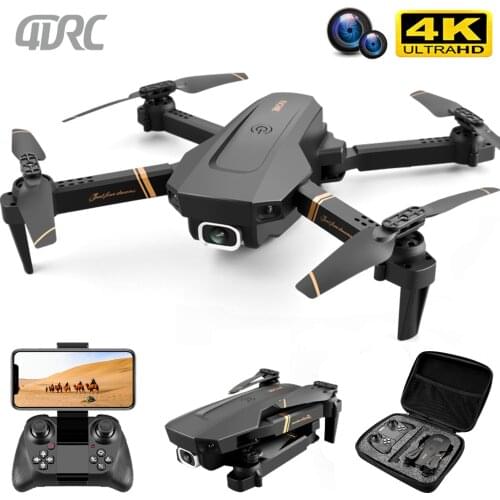 4DRC V4 RC drone 4k WIFI live video FPV 4K/1080P drones with HD 4k Wide Angle profesional Camera quadrocopter dron TOYs
