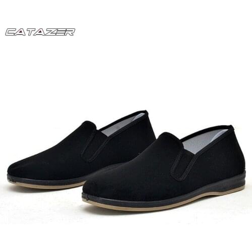 Soft Comfortable Kung Fu Shoes Tai Chi Martial Arts Karate Wing Chun Sports Training Sneakers Soft Sole Casual Work Shoes