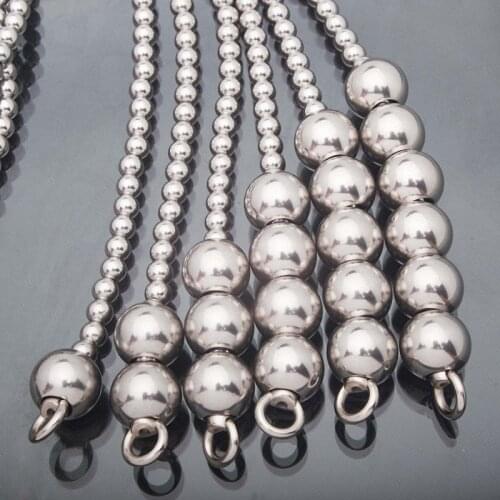 Stainless Steel Unicorn Whip Fitness Long Whip Outdoor Self-defense Weapon Chains Bead Bracelet EDC Tools