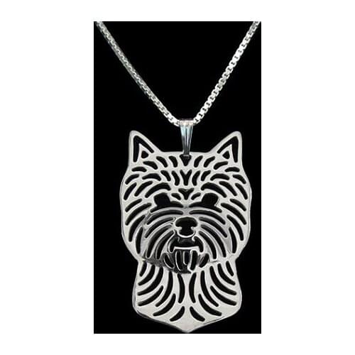 Norwich Terrier jewelry pendant and necklace women gold silver plated necklace jewelry
