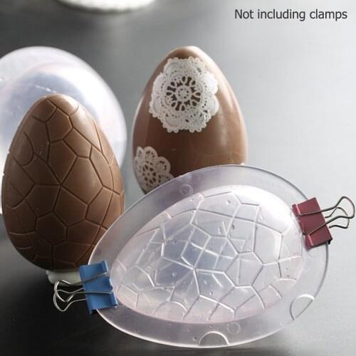 1pc 3D Dinosaur Easter Egg Shape Chocolate Mold Fondant Cake Candy DIY Cookie Baking Pastry Decorating Kitchen Tool Accessories