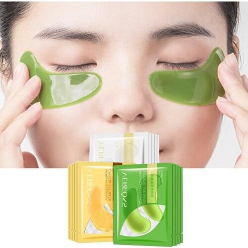 5/8/10Pair Collagen Eye Mask Pad Remove Dark Circles and Eye Bags Diminish Wrinkle Eye Patches Moisturizing Nourishing Eye Care