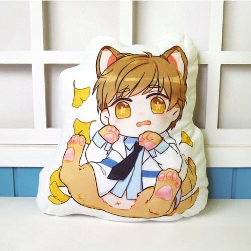 Anime Love and Producer pillow toy Lucien Victor stuffed doll double sided pillow plush toy gift