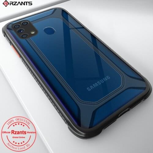 Rzants For Samsung Galaxy M31 M51 Galaxy M31 M30S M21 Unicorn Hard Aryclic Clear Back Shockproof Thin Cover Phone Casing