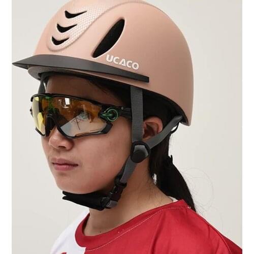 Equestrian Helmet Horseback Riding Helmet Adjustable Schooling Helmets for over 13 years Old CE Certified