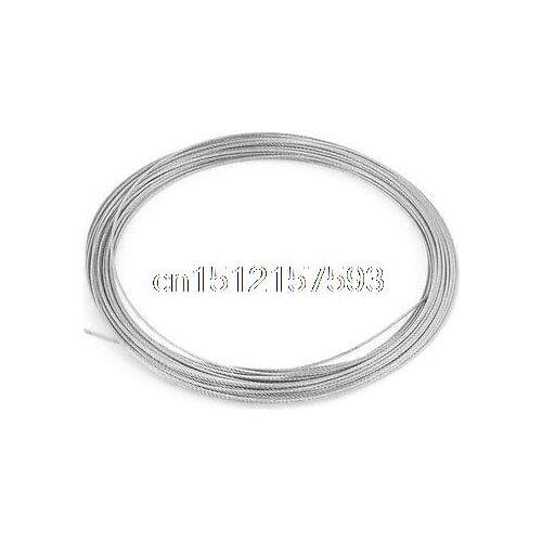 Grinding Machine 1mm Dia 7x7 10M Long Stainless Steel Wire Rope Cable