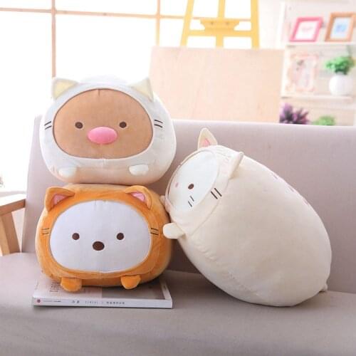 Sumikko gurashi plush toy stuffed soft anime plush Corner Bio pillow cushion baby kids toys birthday gift for children