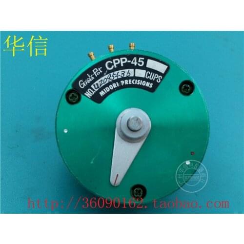 [VK] Green Pot CPP-45 5k biaxial conductive plastic potentiometer shaft diameter 4MM switch