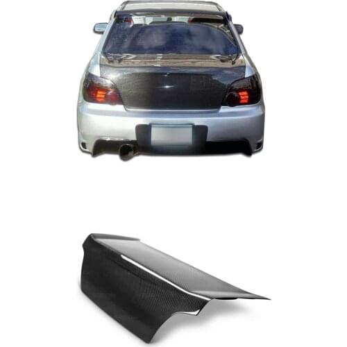 Real Carbon Fiber Rear Trunk Lid Creations bootlid Tailgate For Subaru JDM impreza WRX STI GDA/GDB OE 2002-2007 2006 2004 03 05