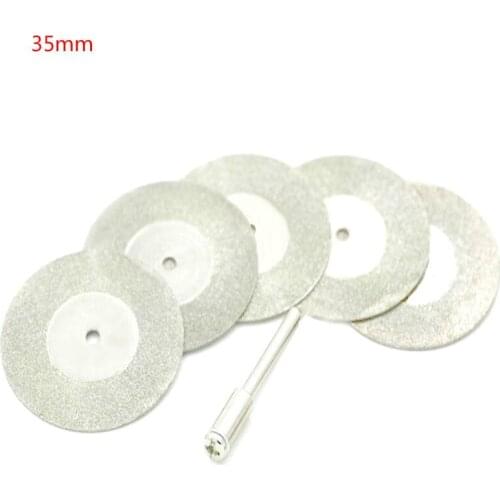10pcs/35mm Mini Diamond Cutting Blade Mini Circular Saw Grinding Wheel Rotating Circular Saw Blade