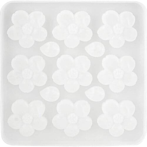 3D Flower Silicone Mold Resin Epoxy Resin Mold Flower Mold Is Used to Make DIY Craft Jewelry Soap Candle