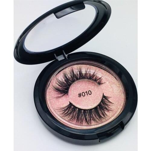 Fashion natural look Fake lashes mink thick handmade false eyelashes extension lightweight comfortable 10 models 120 pairs/lot