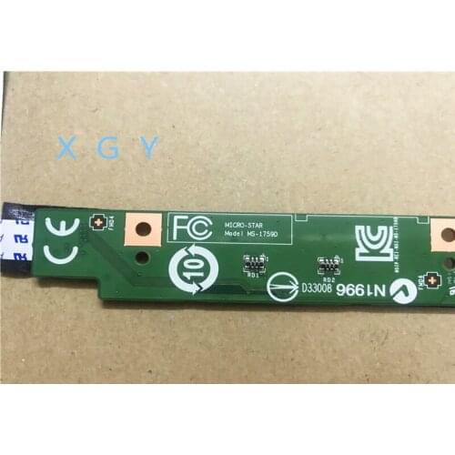 Original FOR MSI GE70 Touch Small Board Key Small Board MS-1759 17.3 LED Board with Cable MS-1759D 100% Test ok