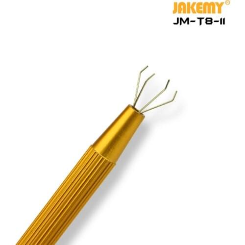 JAKEMY JM-T8-11 Extendable Adjustable Mini Metal Grabber DIY Repair Tool for Gripping Tiny Components