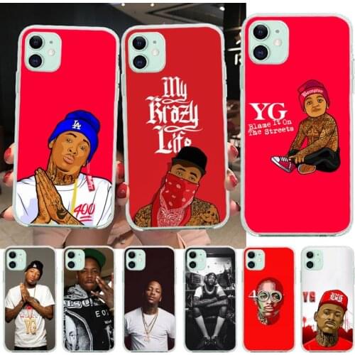 CUTEWANAN rapper yg Luxury Unique Phone Cover for iPhone 11 pro XS MAX 8 7 6 6S Plus X 5S SE 2020 XR cover