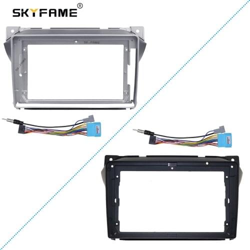SKYFAME Car Frame Cable For SUZUKI Alto Nissan Pixo 2009-2016 Screen Dask Kit Fascia Frame