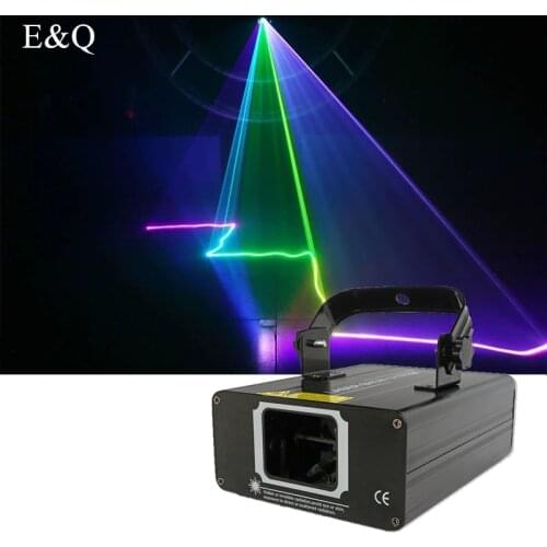 Light-emitting diode laser projector disco laser lamp RGB voice control laser lamp remote control DJ disco party light Christmas