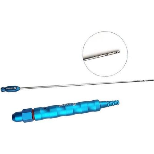 Titanium Liposuction handle fat aspirator Reusable fat transfer Liposuction instruments