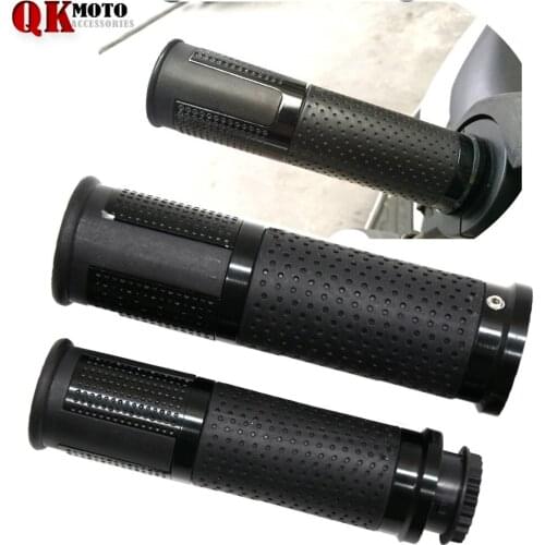 Best price High Quality CNC 22MM Handle bar Universal Street Racing Hand Grips Accessories For KAWASAKI YAMAHA Honda Ducati BMW