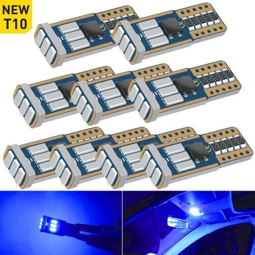 A pack W5W T10 Led Reading Light 2825 Led Car Interior Bulb For Renault Duster Megane 2 Subaru Forester Legacy Kia KX5 K2 K5
