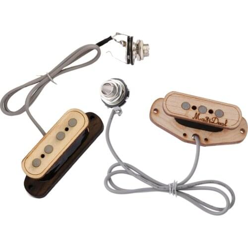 1PC 3 String Cigar Box Guitar Pickup + 1PC 4 String BassCigar Box Guitar Pickup