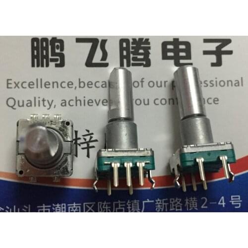 1PCS Japan ALPS encoder EC11E15244G1 car navigation volume knob rotate 30 positioning 15 pulse with switch