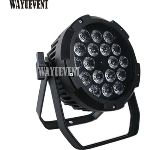18X12W IP65 waterproof led Par Lights, RGBW 4in1 LED PAR DMX512 control professional stage DJ equipment disco lights