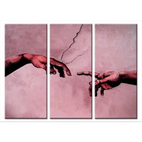 3pcs DIY living room diamond embroidery hand diamond painting Duel Cross Stitch full square/Round Rhinestone mosaic decoration