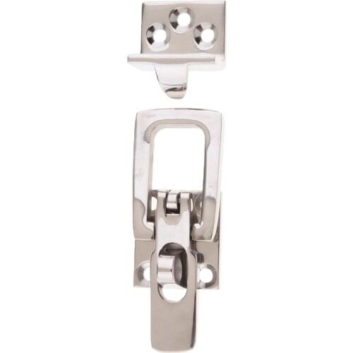 316 Stainless Steel Swivel Eye Hasp Latch Boat Marine Yacht Hardware