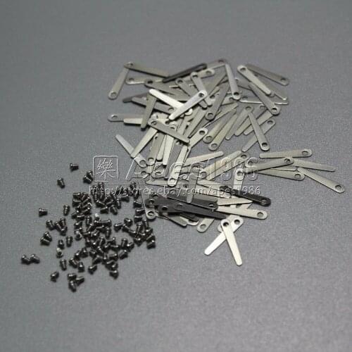 50 pcs sax clarinet leaf springs 16mm ,clarinet sax repair parts Screw