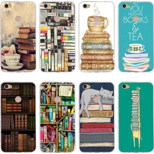 9H BOOKS Silicone Soft Tpu Cover phone Case for xiaomi redmi 4a 6a 4x note 5a pro mi a1