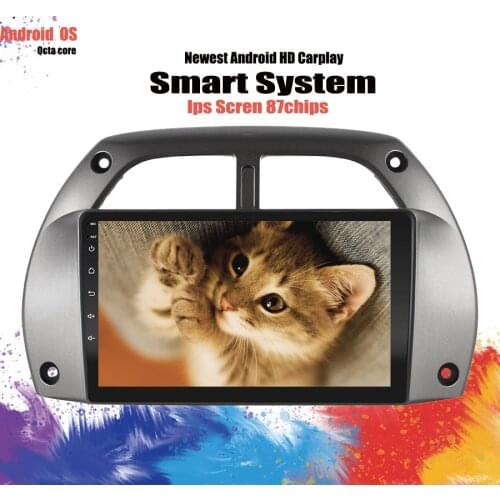 Android 10.0 Car Radio Multimedia Video Audio A/V Player With GPS Carplay For Toyota RAV4 Rav 4 2001-2006 4G net WIFI DSP RDS