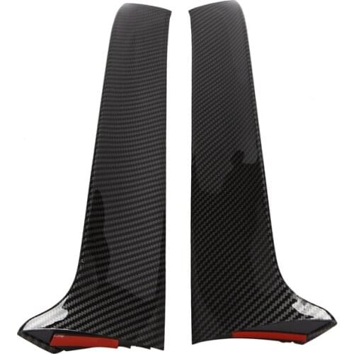 Car Carbon Fiber Styling Rear Window Side Spoiler for Golf 7 MK7 2014-2008