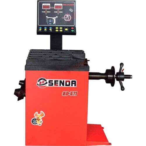 Tires Balance Instrument Fully Automatic Small And Medium Sedan Car Balance Machine High Precision Mute Tires Balance Equipment