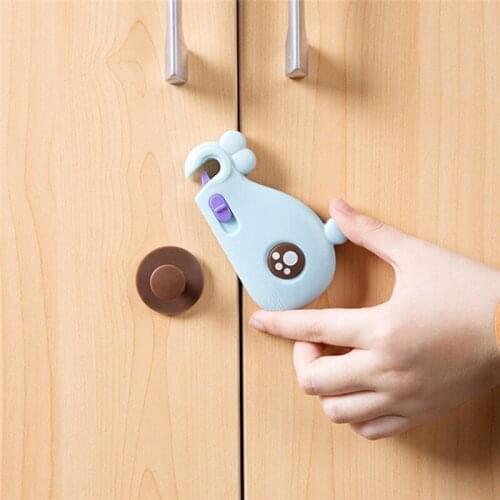 Baby Safety Child Lock Whale Children Security Protection For Cabinet Corner Child Safe Lock Refrigerator Window Closet Wardrobe