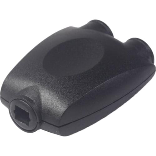 Digital SPDIF Optical Audio Splitter 2 Way Toslink Splitter Adapter 1 input 2 Output SPDIF Optical Cable Splitter Hub for CD DVD