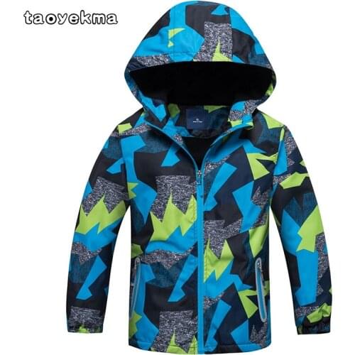 Children Camping Hiking Jackets Polar Fleece School Girls Outerwear Sporty Kids Clothes Waterproof Windproof Boys Tops For 3-12T