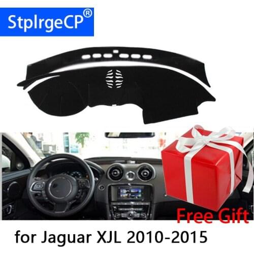 For Jaguar XJL xj 2010-2015 Right and Left Hand Drive Car Dashboard Covers Mat Shade Cushion Pad Carpets Accessories