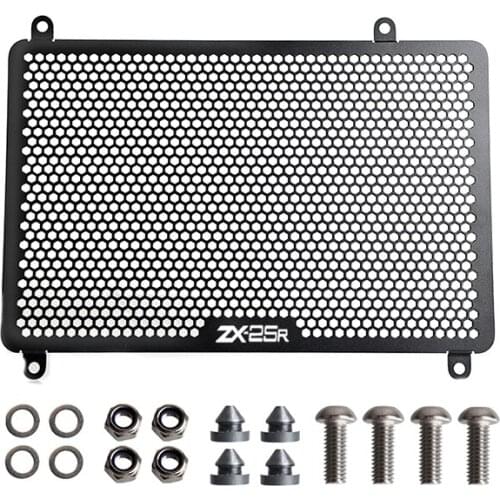 For Kawasaki Ninja ZX-25R Motorcycle Aluminum Radiator Grille Guard Cover Parts ZX25R ZX 25R ZX 25 R 2020 2021 Accessories