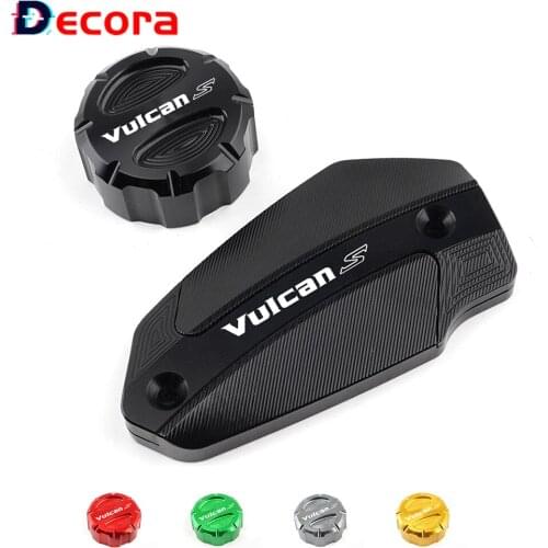 For Kawasaki Vulcan S 650 S650 VN650 2017 2018 2019 2020 Motorcycle Front Rear Brake Fluid Reservoir Oil Tank Cover Cylinder Cap