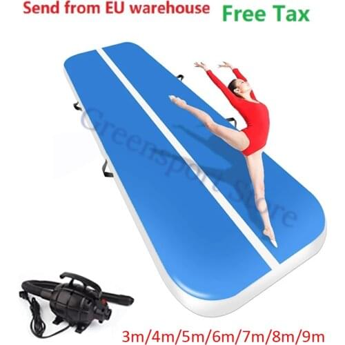 Inflatable Training Yoga Mat Tumbling Mattress Mats Gymnastics Airtrack Tool Durable Pvc Air Track Floor Mat for Kids Adults