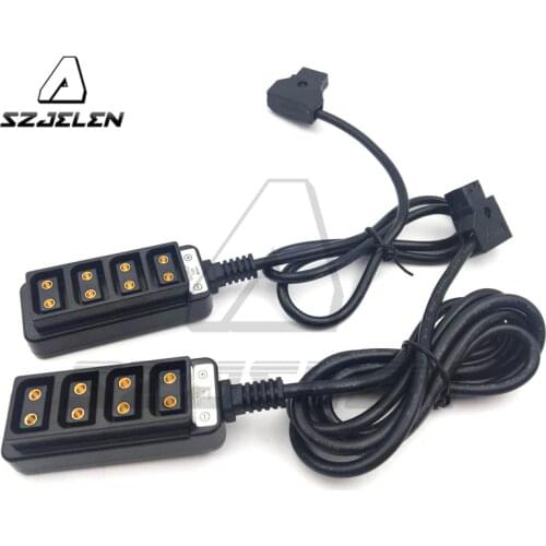 Anton Bauer Power Tap Multi, Male D-Tap P-Tap to 4 D-Tap Female Hub Adapter